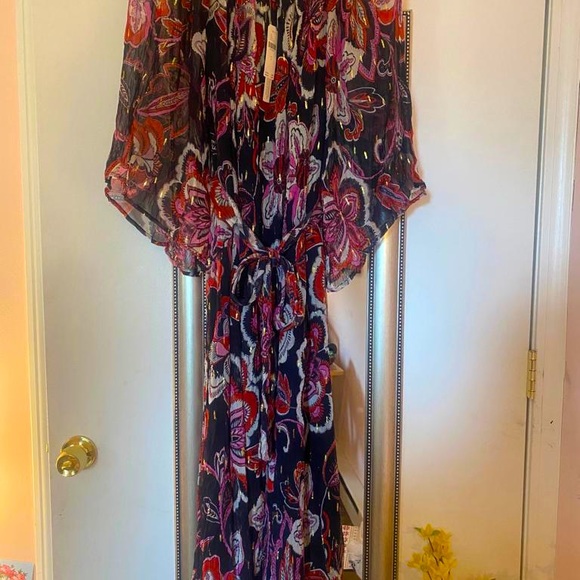 Anthropologie Sweeping Off-The-Shoulder Maxi Dress - Picture 12 of 16